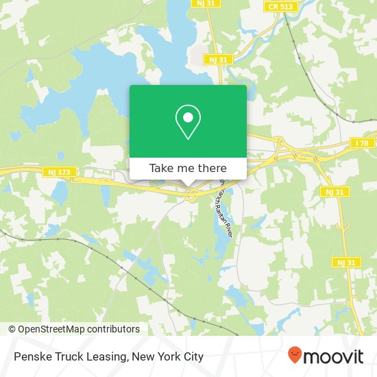 Penske Truck Leasing map
