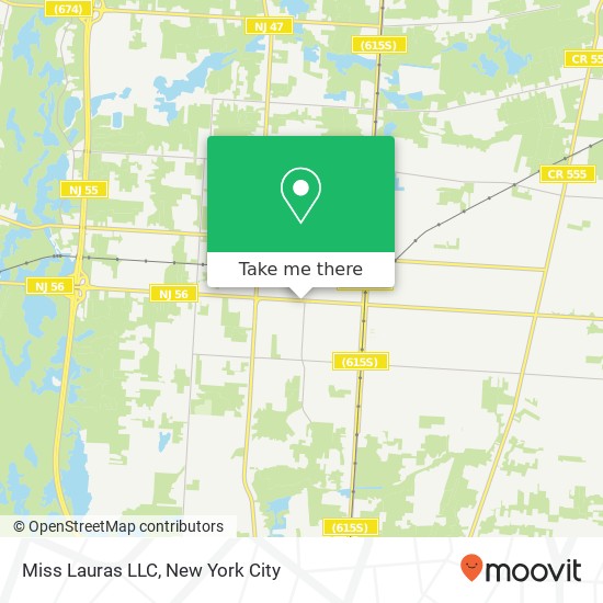 Miss Lauras LLC map