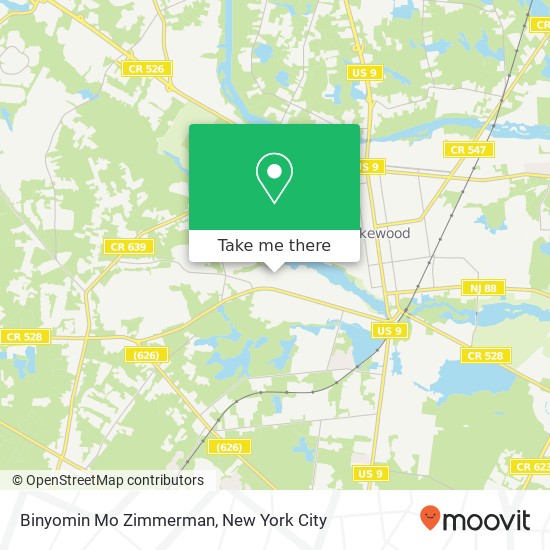 Binyomin Mo Zimmerman map