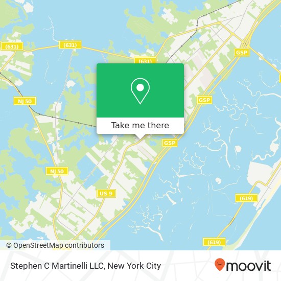 Stephen C Martinelli LLC map
