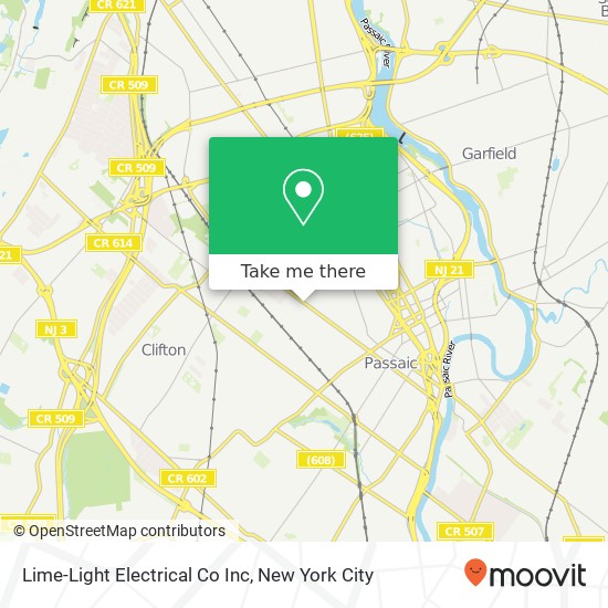 Mapa de Lime-Light Electrical Co Inc