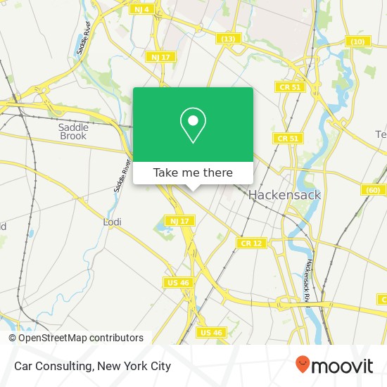 Car Consulting map