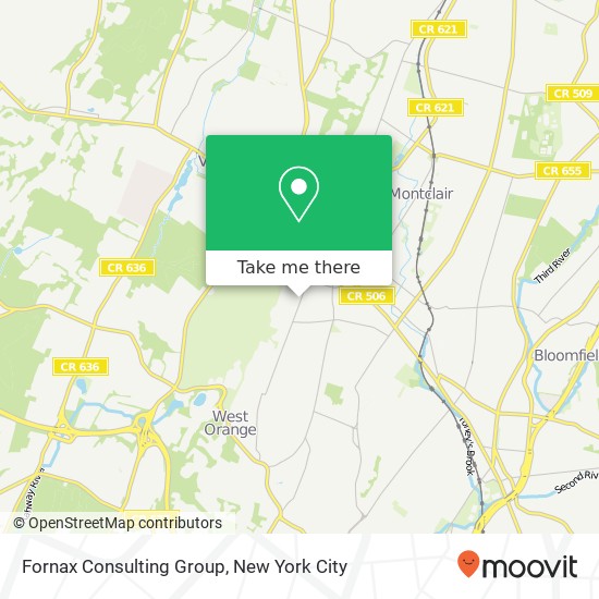 Fornax Consulting Group map