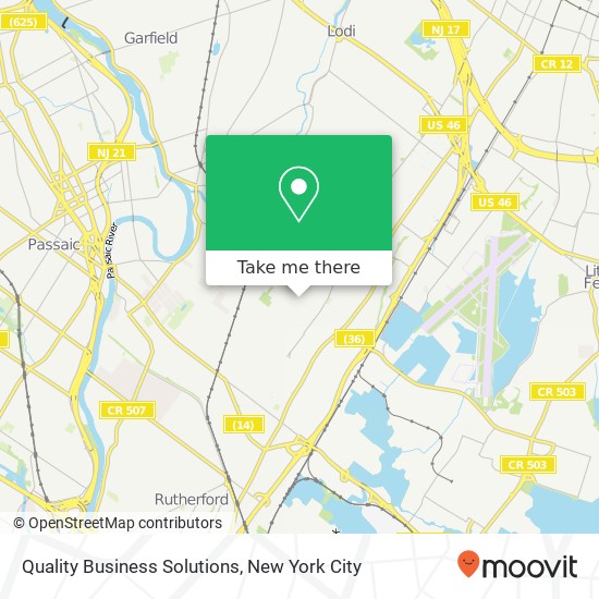 Quality Business Solutions map