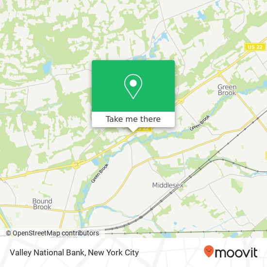 Mapa de Valley National Bank