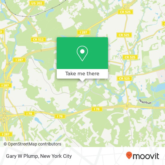 Gary W Plump map