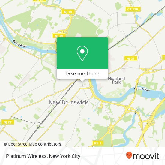 Platinum Wireless map