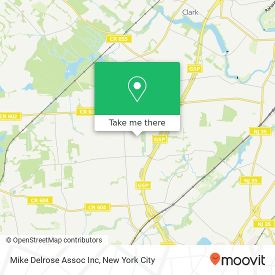 Mike Delrose Assoc Inc map
