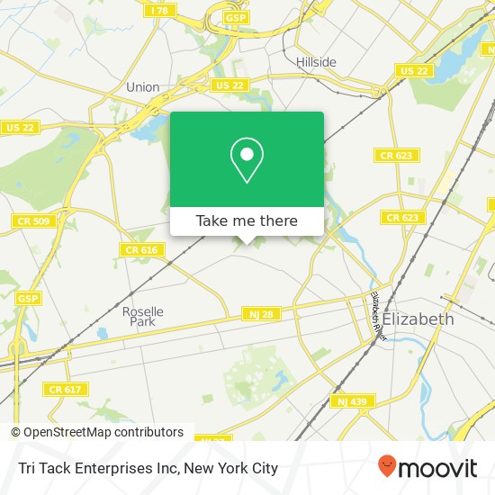 Tri Tack Enterprises Inc map
