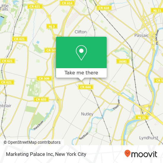 Marketing Palace Inc map