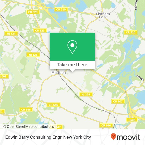 Edwin Barry Consulting Engr map