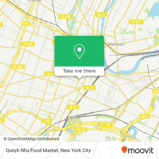 Qunyh Nhu Food Market map