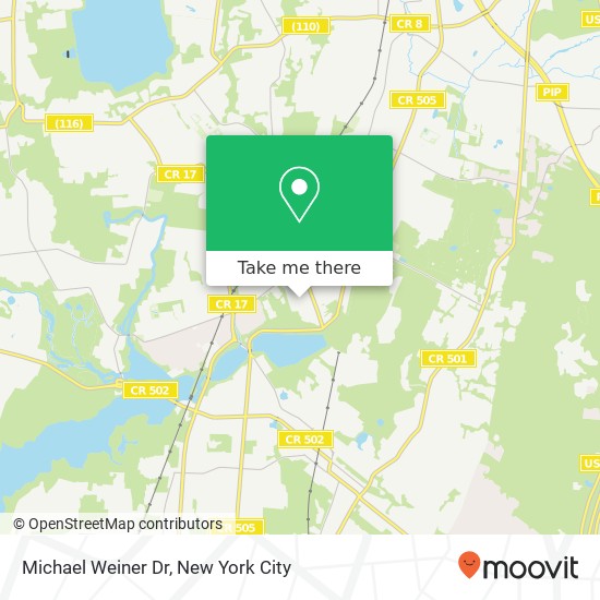 Mapa de Michael Weiner Dr
