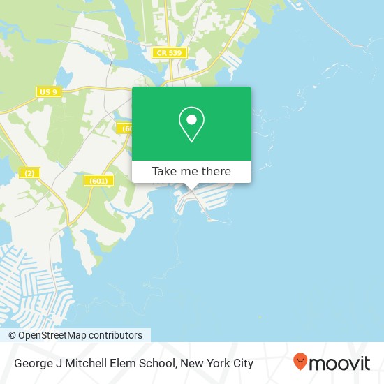 Mapa de George J Mitchell Elem School