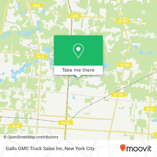 Gallo GMC Truck Sales Inc map