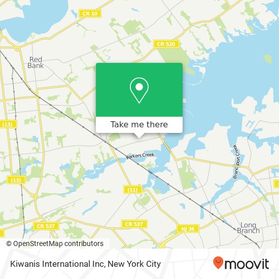 Mapa de Kiwanis International Inc
