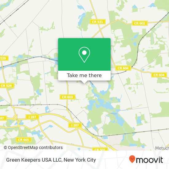 Mapa de Green Keepers USA LLC