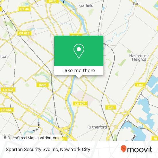 Spartan Security Svc Inc map