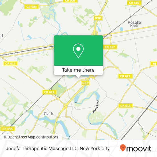 Josefa Therapeutic Massage LLC map