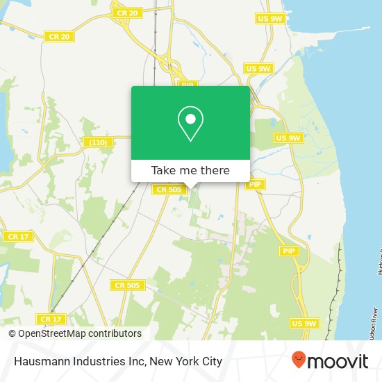 Hausmann Industries Inc map