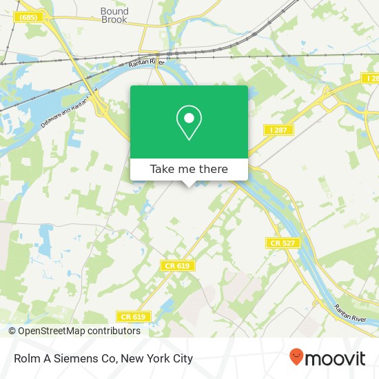 Rolm A Siemens Co map