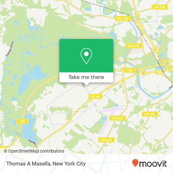 Thomas A Masella map