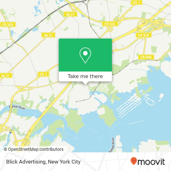 Blick Advertising map