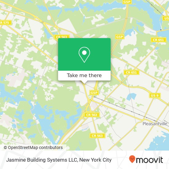 Mapa de Jasmine Building Systems LLC