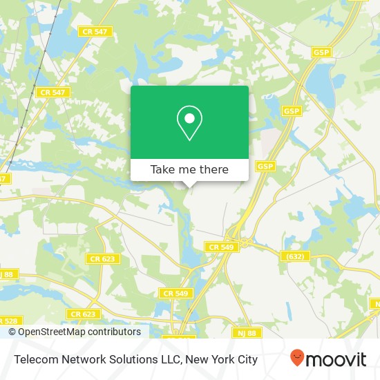 Mapa de Telecom Network Solutions LLC