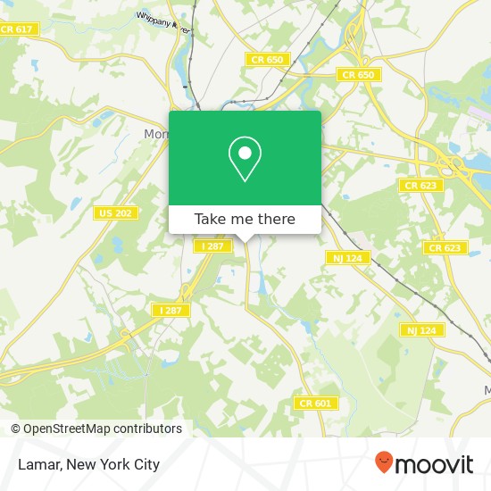 Mapa de Lamar