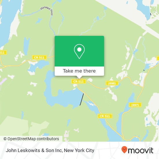 John Leskowits & Son Inc map