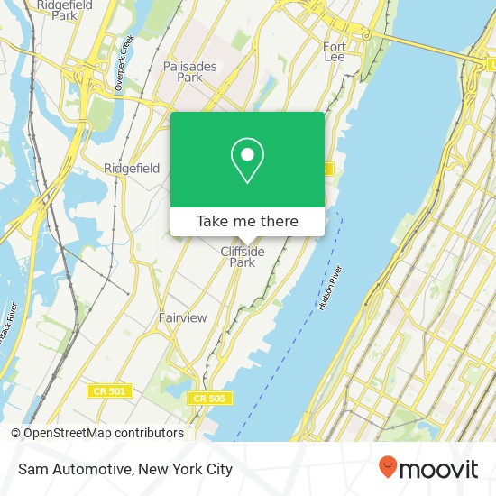 Sam Automotive map