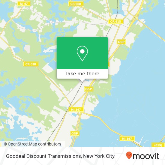 Goodeal Discount Transmissions map