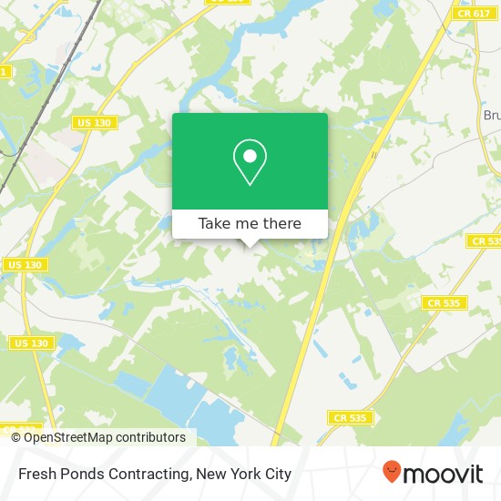 Fresh Ponds Contracting map