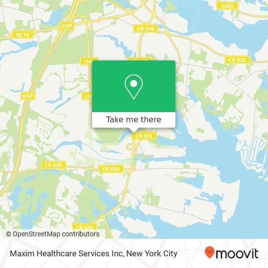 Mapa de Maxim Healthcare Services Inc