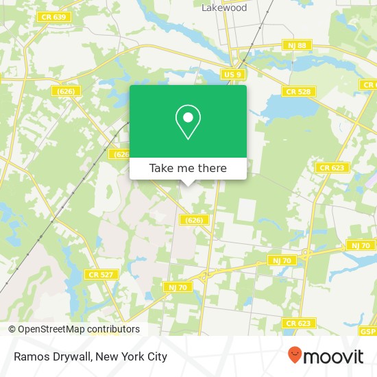 Ramos Drywall map