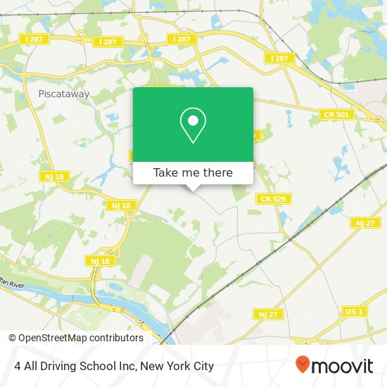 Mapa de 4 All Driving School Inc