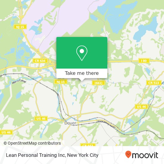 Lean Personal Training Inc map