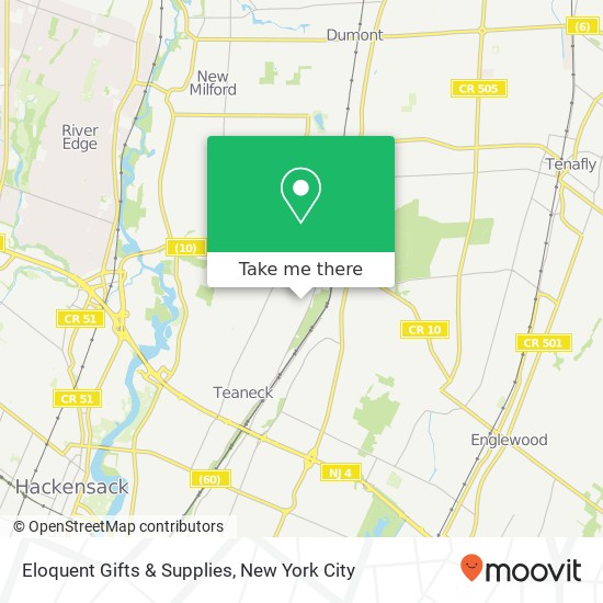 Mapa de Eloquent Gifts & Supplies