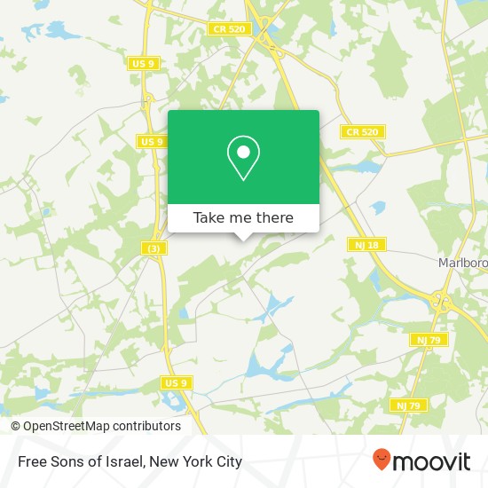 Mapa de Free Sons of Israel