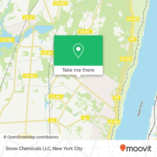 Snow Chemicals LLC map