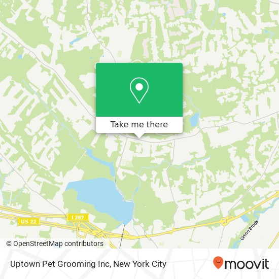 Mapa de Uptown Pet Grooming Inc