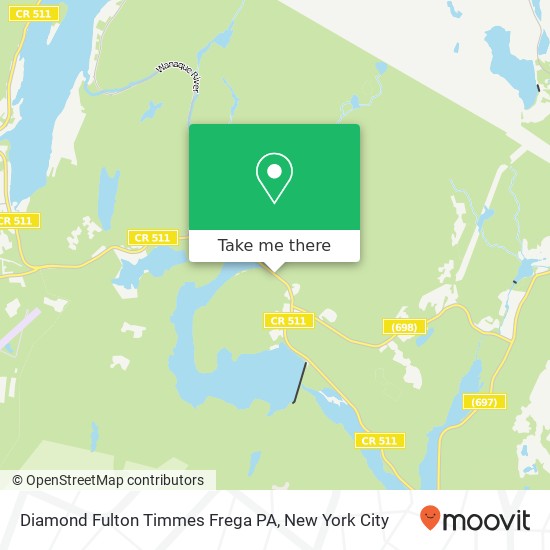 Diamond Fulton Timmes Frega PA map