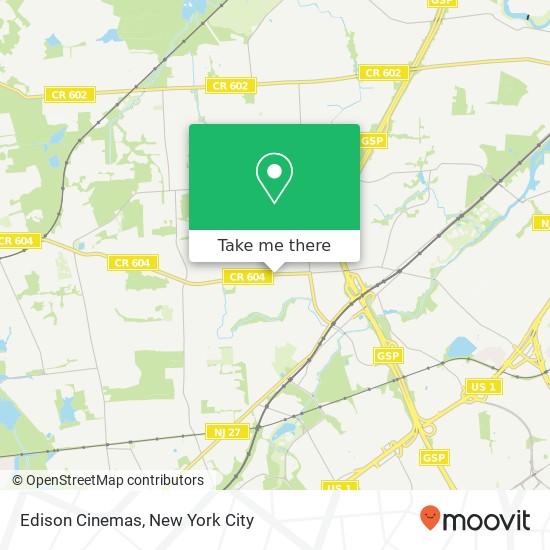 Mapa de Edison Cinemas