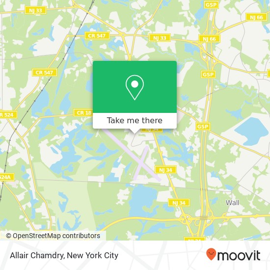 Allair Chamdry map