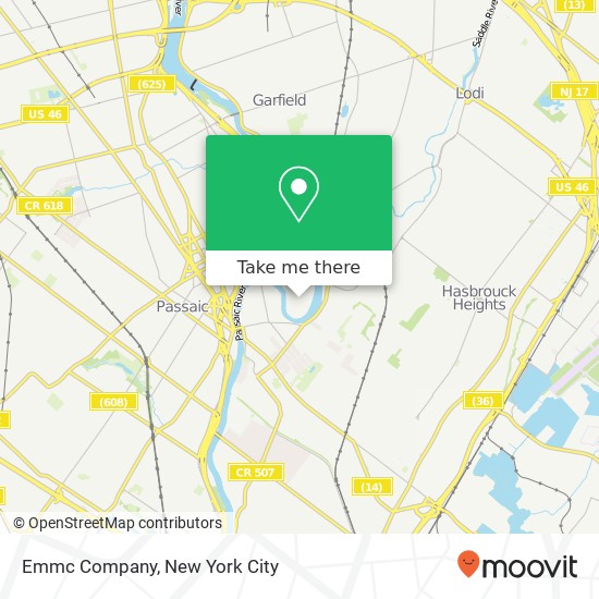 Mapa de Emmc Company