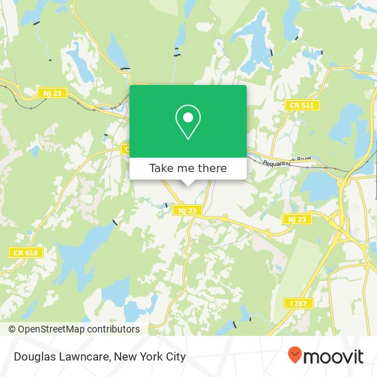 Mapa de Douglas Lawncare