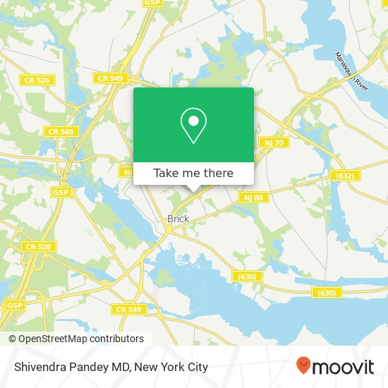 Shivendra Pandey MD map