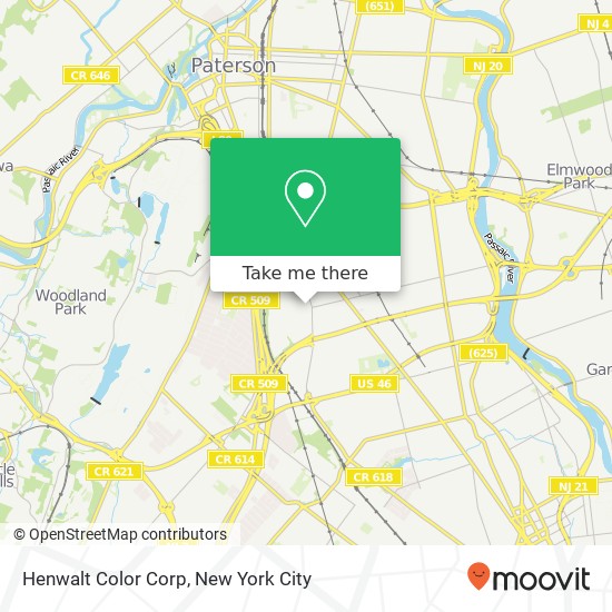 Henwalt Color Corp map