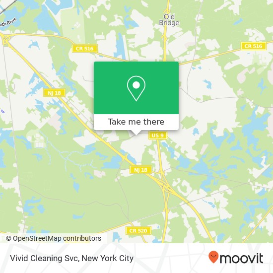 Mapa de Vivid Cleaning Svc